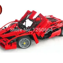 1359 шт. 1:10 модель гоночный автомобиль Fomula строительные блоки наборы обучающая головоломка Кирпичи Игрушка технология