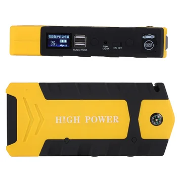 

Car Jump Starter 12V Mini Starting Device LED 2018 New For Car Battery Booster Car Charger Portable Auto Starter Power Bank