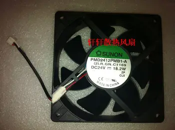 

Original sunon 12cm dual ball bearing fan 24v 18.2w pmd2412pmb1-a 3 line