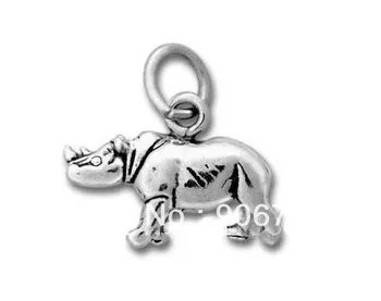 

hot selling style Rhino jewelry Charm