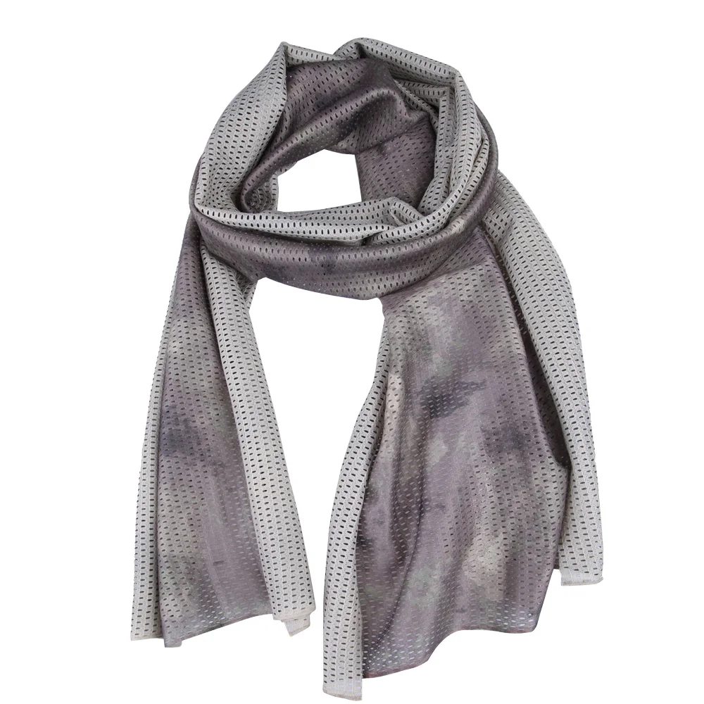 Military Tactical Camouflage Scarf Mesh Outdoor Breathable Headband Mesh Scarf Outdoor Jungle Muffler Camping Hiking Men Scarf Military Tactical Camouflage Scarf Mesh Outdoor Breathable Headband Mesh Scarf Outdoor Jungle Muffler Camping Hiking Men Scarf