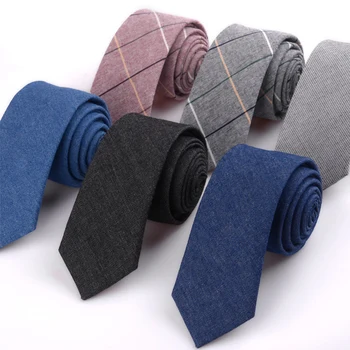 

2018 Fashion New Men's Casual Business Tie / Man's Groom Wedding Plaid Tie
