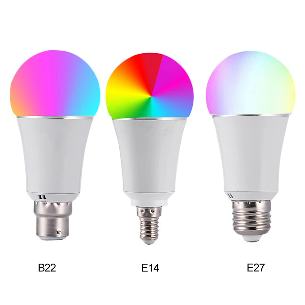 

OOBEST Wireless WiFi Smart Light Bulb RGBW Bulb Mobile APP Remote Control l Energy Saving Light Bulb E27 E14 B22 mobile traffic