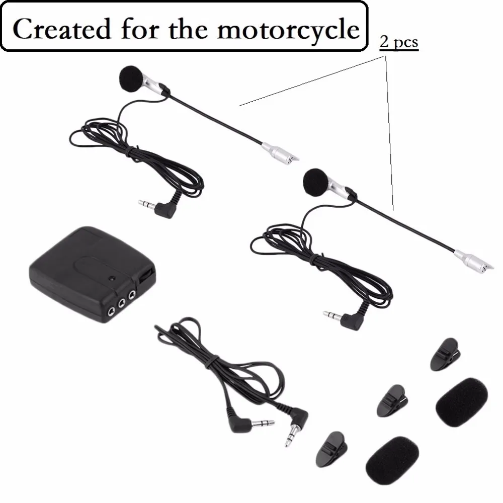 2 Way Мотоцикл гарнитура шлем к шлему Communicator системы для Harley Davidson intercomunicadores де заездов MP3 GPS