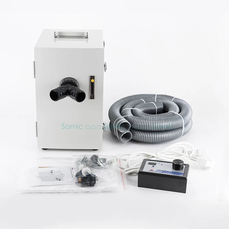 

Dental Dust Collector digital control Double wheel motor strong power Dental Vacuum Dust Extractor for Dental Laboratory