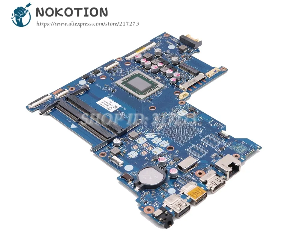 NOKOTION для ноутбука HP 15 B BA материнская плата телефон DDR3 BDL50 854958 001 601|Материнские
