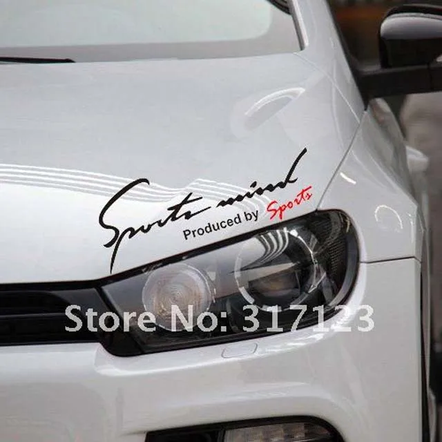 ☆ Nouveau ☆ Amazing phare sourcils Stickers Voiture Autocollant Vinyle pour MITSUBISHI Blanc