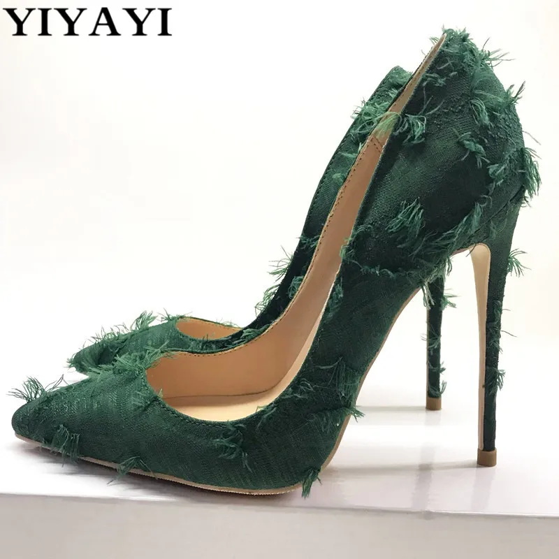 

Red High Heel Pumps Women Ladies Shoes Stilettos Slip-On Sexy Pointed Toe tacones mujer Office Party Wedding Single Shoes Women