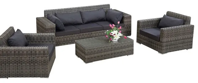 Роскошный дизайн набор мебели в гостинную мебель, диван для Патио Набор