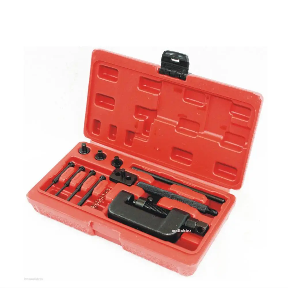 Bike / Motorcycle / Cam Drive Chain Breaker Rivet Cutter Tool Kit ...