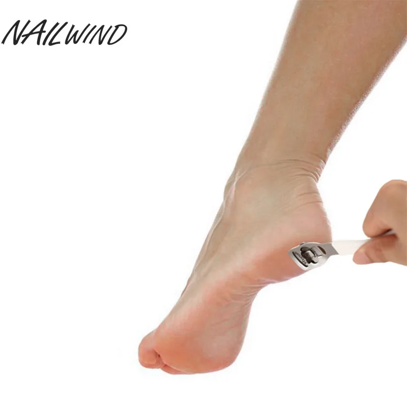 NAILWIND 1 шт. из нержавеющей стали для удаления мозолей терка для ступней отшелушивающая Пилка Для ступней нож для кукурузы инструмент для педикюра мозолей