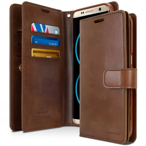 

Sam S10 Diary Flip Wallet Function Case Original Goospery brand Mansoor For Samsung Galaxy S8 S9 plus note8 note9 card holders