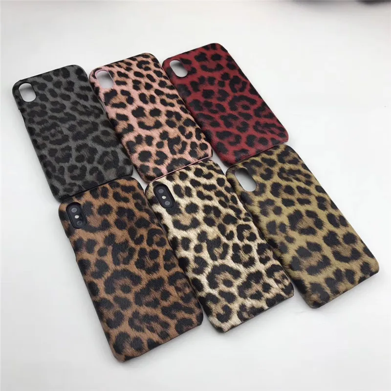 

Leopard Print Phone Case For iPhone 6 7 8 Plus X XR XS Max Leopard Cases For iPhone 6 6S Plus Phone Bag Back Cover
