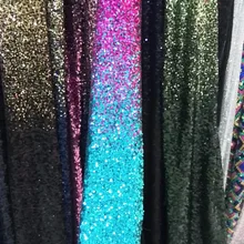 Модная 2 вида цветов ткань с блестками и градиентом, блестящая ткань для платьев, обуви, сумок, нарядов, свадебных торжеств