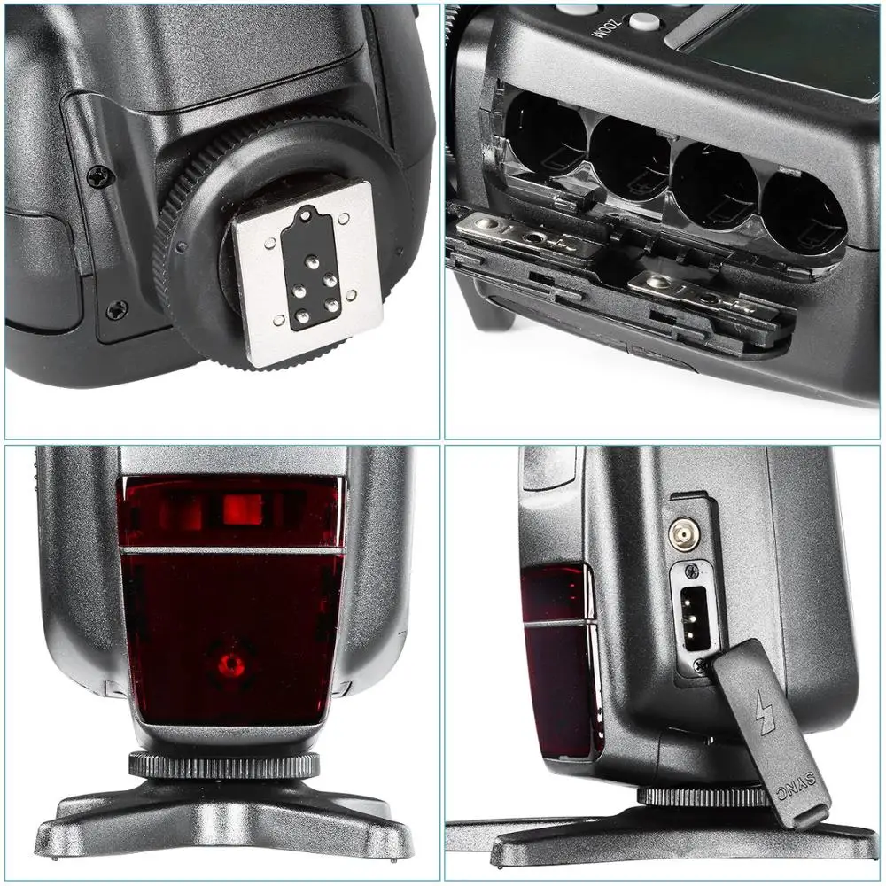 ZUOCHEN ZC565EX E-TTL Slave Flash Speedlite с рассеивателем вспышки для Canon 5D Mark III, 7D, 30D, 40D, 50D, 300D, 350D, 400D, 500D, 550D
