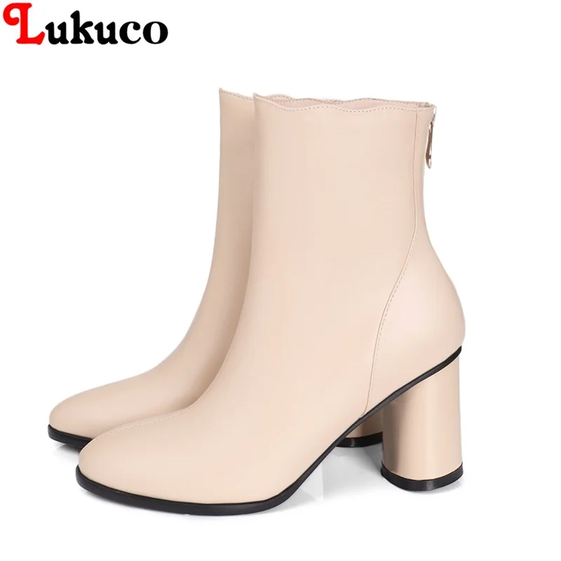 

2018 Ankle Boots High Quality Pumps Pink Black Shoe Oversize 36 37 38 39 40 41 42 43 Autumn Spring Free Shipping Women Shoes