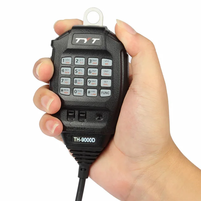 TYT TH9000D UHF 400-490 MHz 50 W 200CH 8 ham двухсторонний приемопередатчик группы скремблер автомобиля радио для автомобиля с usb-кабелем комплект