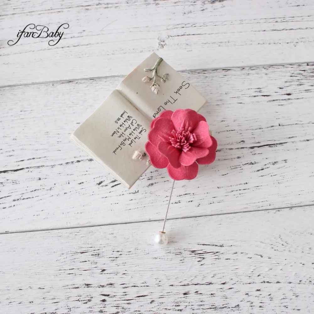 leather flower brooch 8