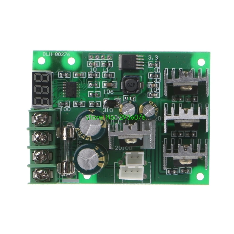 

PWM DC Motor Speed Controller 30A Digital Display 0~100% Adjustable Drive Module Drop Shipping Support