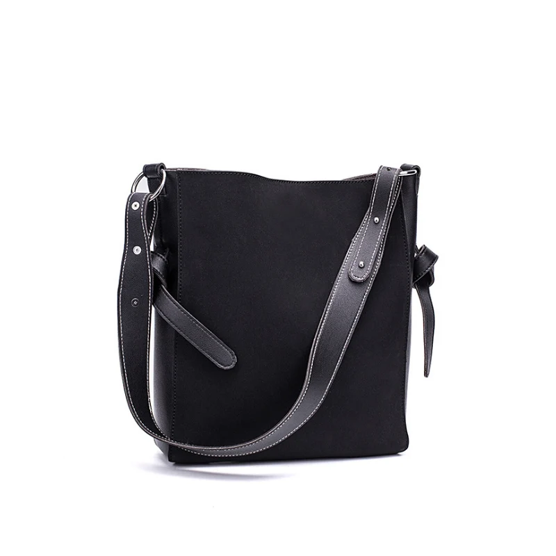 Hit Color Portable Big Bag Wild Casual Simple Shoulder Messenger Bag