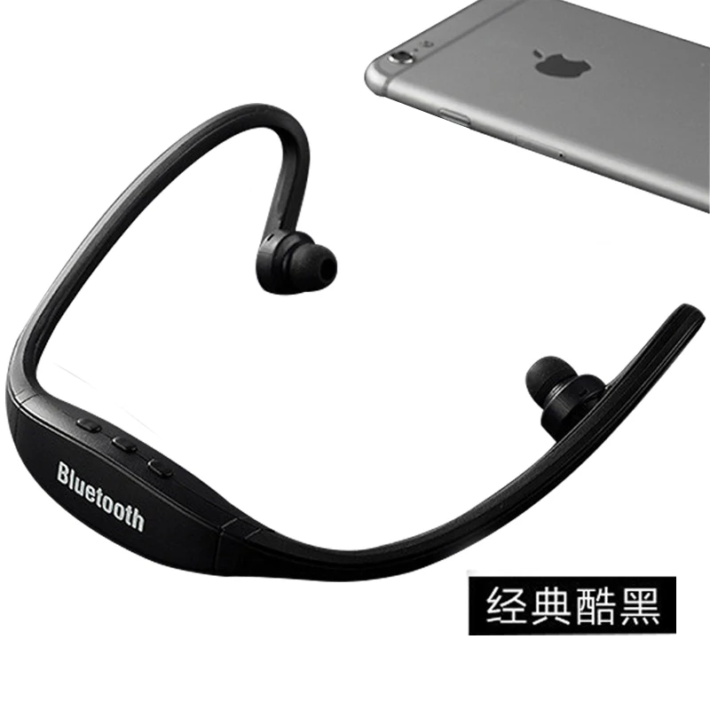 KAPCICE S9 Оригинальные спортивные Беспроводной Bluetooth гарнитура, хенд фри, наушники для бега стерео наушники для iPhone XiaoMi huawei - Цвет: 01