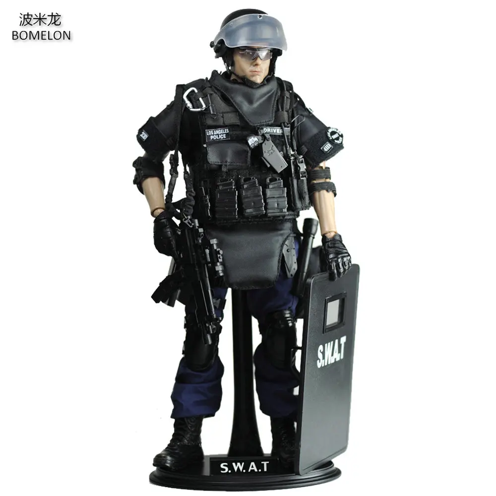 30CM SWAT POINT-MAN Special Police Action Figure Joint Doll 1/6 Scale Model Soldier Army Toys Children Boys Toys Birthday Gift 30CM SWAT POINT-MAN Special Police Action Figure Joint Doll 1/6 Scale Model Soldier Army Toys Children Boys Toys Birthday Gift