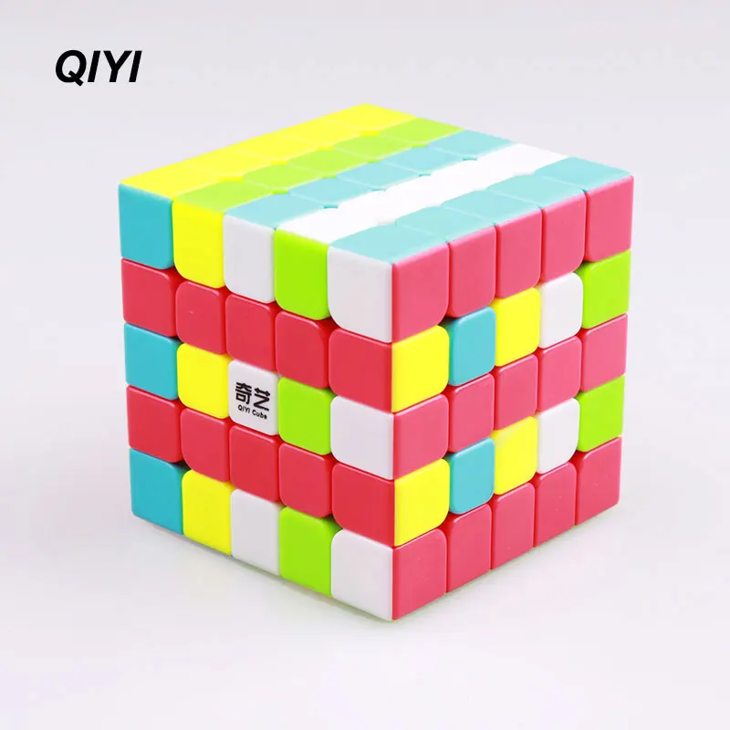 QIYI, 5x5x5, скоростной магический куб, Qizhengs, стикер, меньше, головоломка, кубик, профессиональный, обучающий, антистресс, игрушки для детей