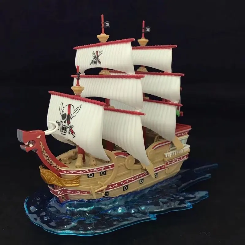 New hot sale ONE PIECE Red Hair Pirates ship Rede Buddha 17CM PVC gift for children free shipping | Игрушки и хобби