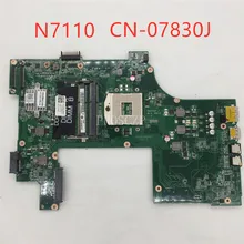 Alta qualidade para dell insprion 17r n7110 CN-07830J 07830j 7830j portátil placa-mãe da0r03mb6e1 hm67 ddr3 100% totalmente testado ok