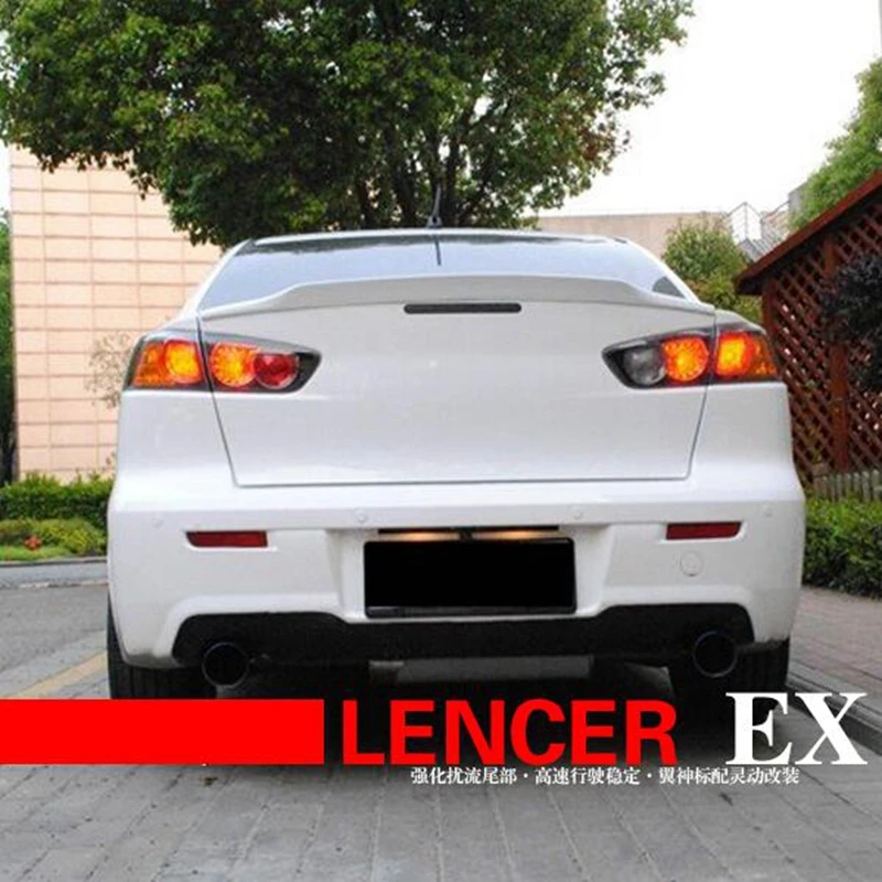 Для Mitsubishi Lancer EX Evo 2008 2009 2010 2011 2012 2013 2014 ABS пластиковый Неокрашенный праймер цвет