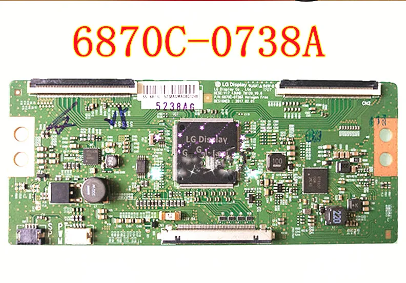Для LG T Con плата 6870C 0738A 43 дюймов 49 55 логическая Changhong 55U1A lcd tv плата| |