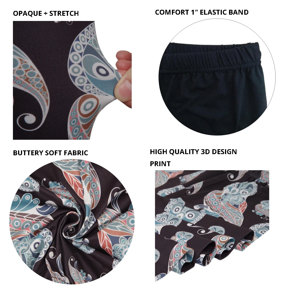cartoon animal printed leggings for women  (9)