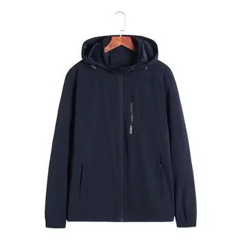 

Plus size 10XL 8XL 6XL 5XL Casual Men'S Jackets 2018 new Solid Autumn winter Men Coats loose Fit Outerwear Male Jackets