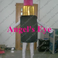 Розовый Губная помада Маскоты взрослый костюм фирменная косметика Губная помада Маскоты te нарядное платье EMS sw1324