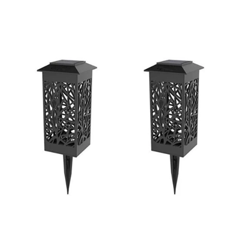 LED hollow solar light Solar Lawn Lights Outdoor Waterproof Led Lawn Insertion Light Landscape Garden lamp for Villa Yard Path (9)