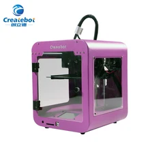 ФОТО createbot newest super mini 3d printer touch screen popular shape metal shell 3d printer kit with favorable price free shipping