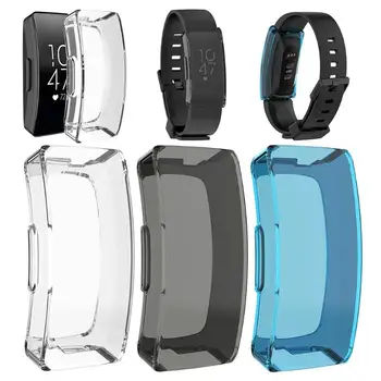 

TPU Protective Cover Case for Fitbit Inspire/Inspire HR/ACE2 Smart Bracelet Prevent Scratches Bruises Greases and Fingerprints