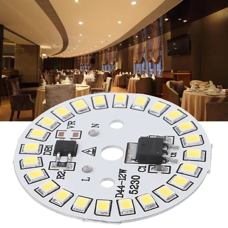 

LED Lamp Panel SMD Light Chip For Bulb With Cold White Input Smart IC Bean Linear Round Drive Light Source Decor For Home Livin