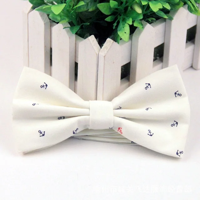 Mantieqingway/Аксессуары для одежды, мужские повседневные свадебные галстуки-бабочки Gravata Borboleta Vestidos, галстук-бабочка с якорем, тонкие галстуки - Цвет: 16