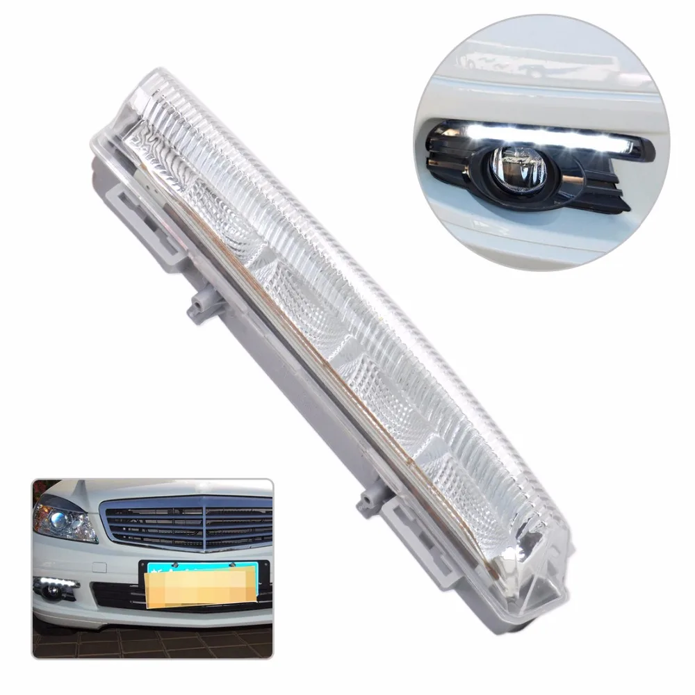 

DWCX 2049069000 A204 906 90 00 1PC Daytime Running Lamp Right Fog Light Lamp Fit for Mercedes Benz W204 S204 W212 R172