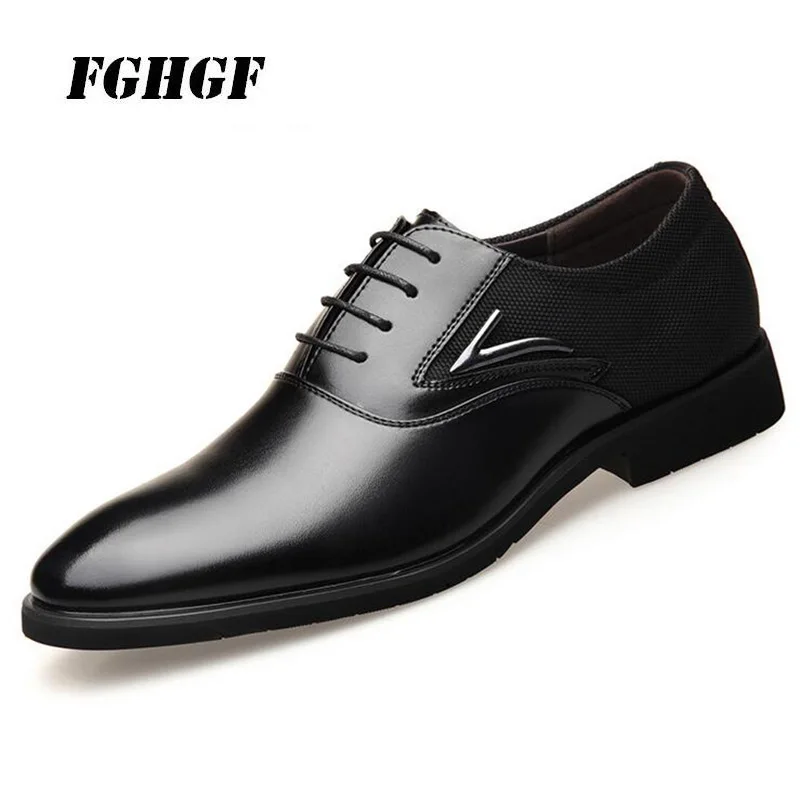 

Extra large size Men's business dress shoes Leisure men's shoes Shock absorption Breathable vehicle sutures Big yards 48