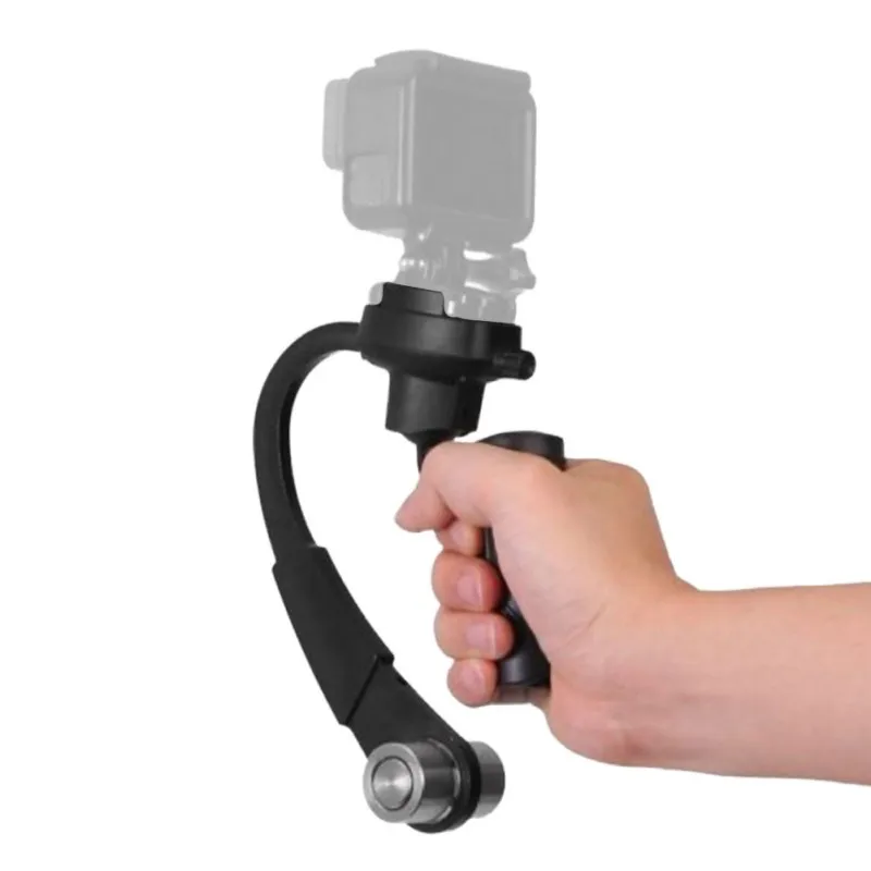 Мини 3-осевой ручной карданный стабилизатор видео сплав рукоятка Fr GoPro 5 4 3 SJCA посвященный стабилизатор