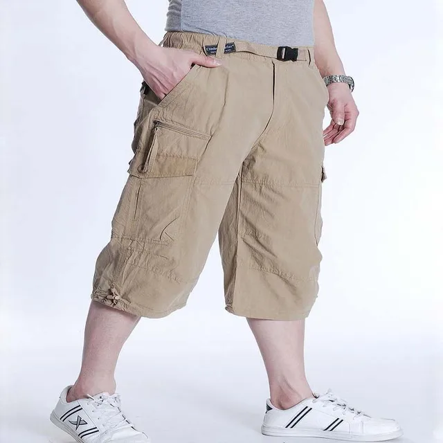 6XL 7XL Summer Casual Shorts Men Cotton Cargo Shorts With Big Pocket ...