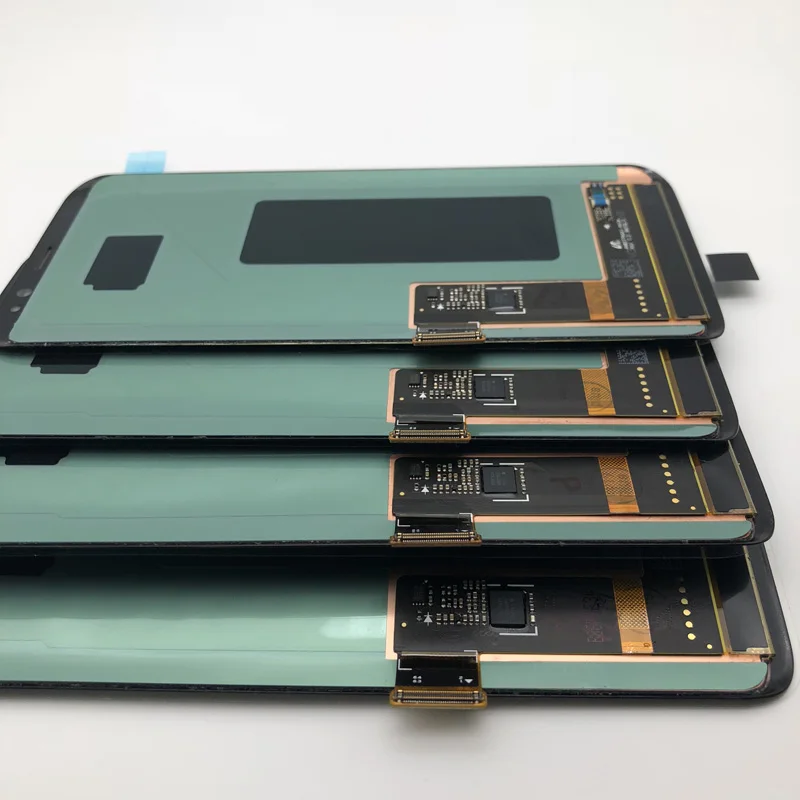 Без ожога тени 5 8 ''оригинальная рамка дисплея для samsung Galaxy S8 G950 G950F G950U G950W8 lcd