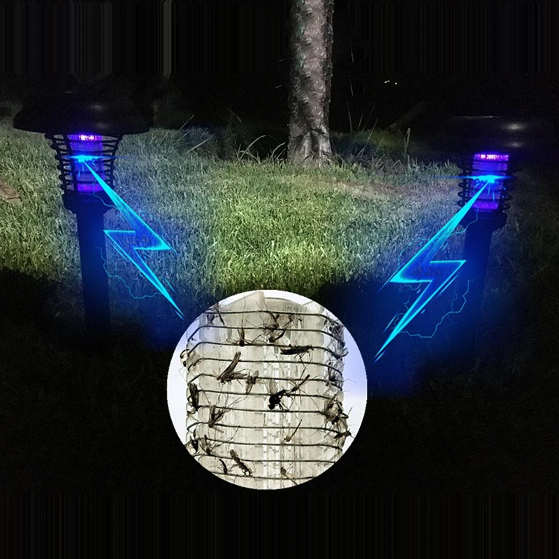 

Solar Mosquito Killer Lamp Rechargeable Battery Garden Decoration Fairy Lights Waterproof LED Outdoor Mosquito Light