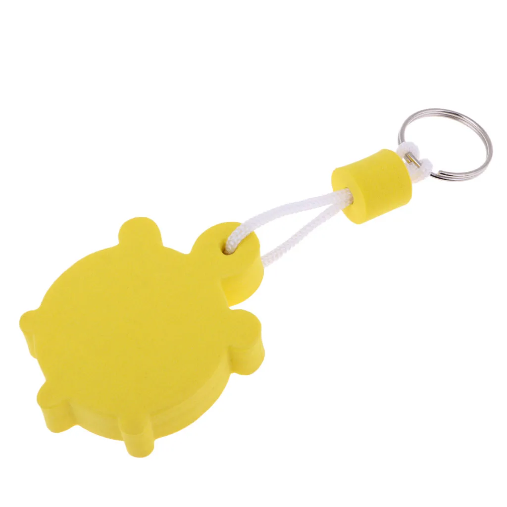 Key Float Floating Key Ring Floatable Keychain Buoyant Key Chain for Water Sports Boating Marine Kayaking Canoeing Fishing