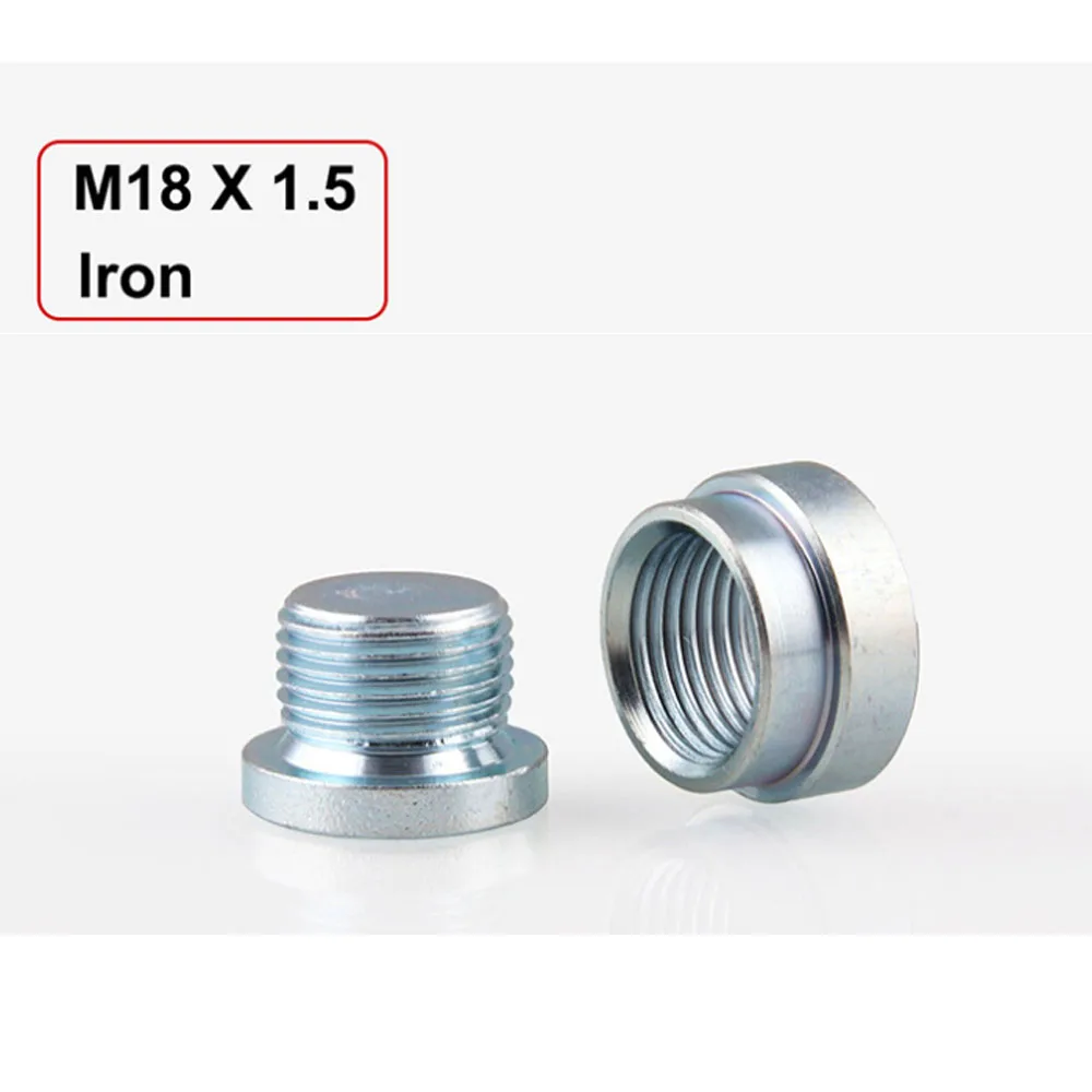 Железный m18x1 5 O2 кислородный датчик ступенчатый монтажный бункер заглушки