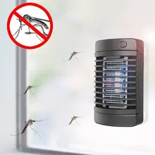 Kapalı güneş enerjisi sivrisinek lamba sessiz yatak odası elektrikli lambası Killer böcek tuzağı kovucu ışık LED gece ışıkları katil Zappe