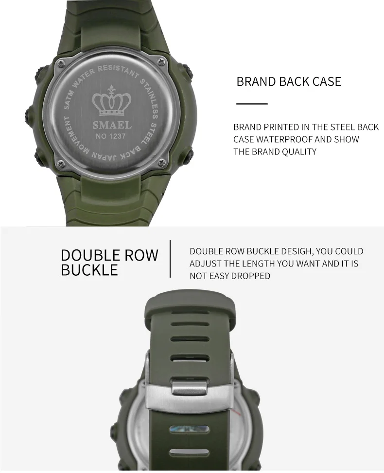 8.led watch waterproof