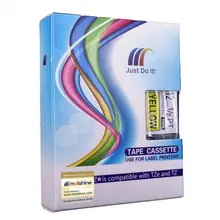 Molshine 5 шт. TZe631 лента для брата TZe-631 TZ-631 TZ631 черный на ( 0.47 дюймов 1 / 2 дюймов 12 мм ) 8 м